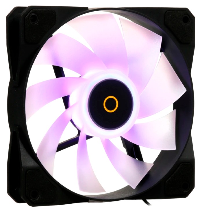 Вентилятор для корпуса Ocypus Beta F12 BK ARGB