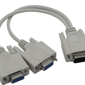 Кабель-разветвитель Exegate EX-CC-VGA-15M2x15F-0.3