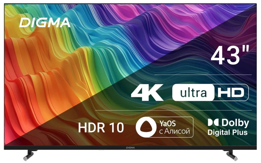 Телевизор LED Digma DM-LED43UBB33
