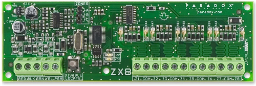 Модуль расширения Paradox ZX8