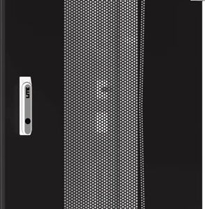 Дверь одностворчатая перфорированная TLK TFI-1860-P-R-BK