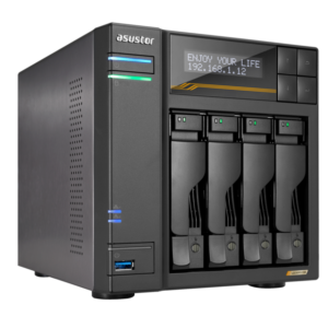 Сетевое хранилище (NAS) ASUSTOR LOCKERSTOR 4 Gen3 (AS6804T)