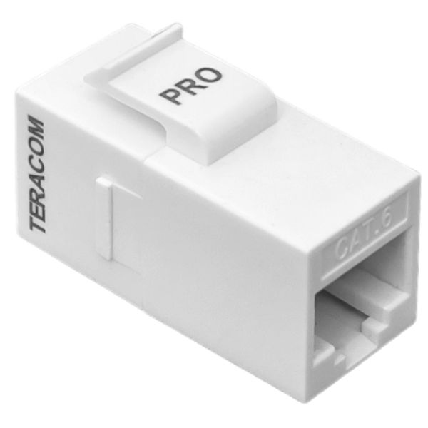 Адаптер проходной EKF TRP-INLC-KSTN-6UTP-WH