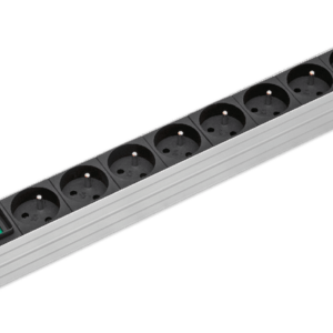 Блок розеток 19", 8 розеток SYSMATRIX PD 0802.000