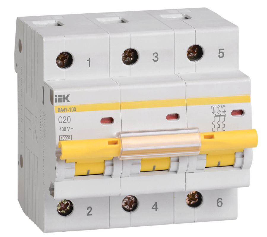 Автоматический выключатель IEK MVA40-3-020-C
