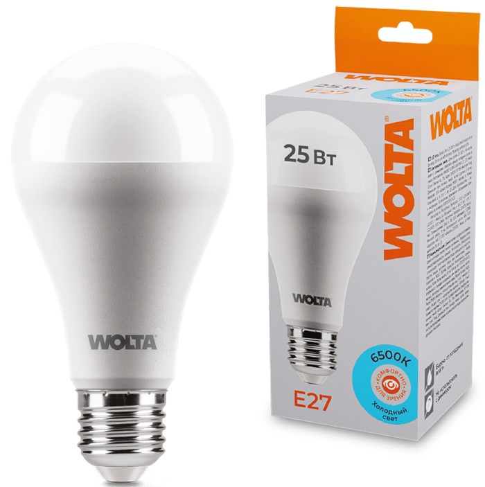 Лампа светодиодная WOLTA 25W67BL25E27