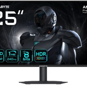Монитор 24.5 " GIGABYTE G25F2A EK, Черный, [20VM0-G25F2ABM-1EKS]