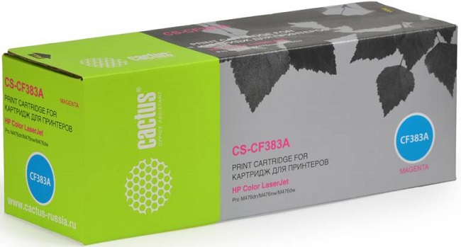 Тонер-картридж Cactus CS-CF383A Пурпурный