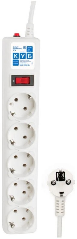 Сетевой фильтр Power Cube SPG-B-6-WHITE