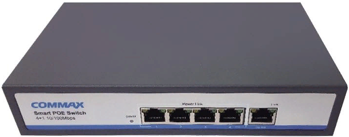 Коммутатор COMMAX CIOT-H4L2 SIL