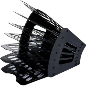 Лоток для бумаг BRAUBERG Basic Black
