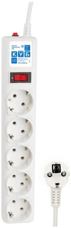 Сетевой фильтр Power Cube SPG-B-10-WHITE