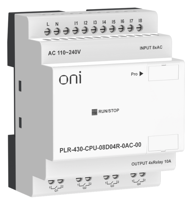 Модуль ONI PLR-430-CPU-08D04R-0AC-00