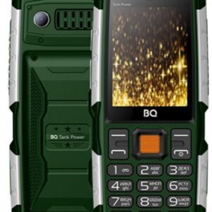 Мобильный телефон BQ 2430 Tank Power Green+Silver