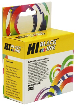 Тонер-картридж Hi-Black HB-C6656AE Черный
