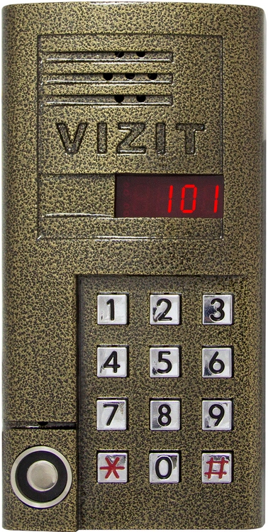 Вызывная панель VIZIT БВД-SM101T