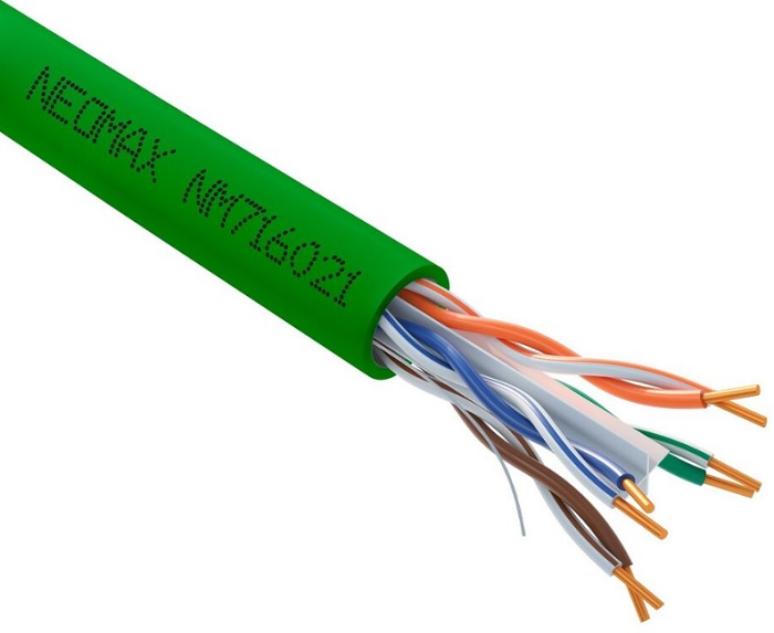 Кабель витая пара U/UTP 6 кат. 4 пары Neomax NM716021