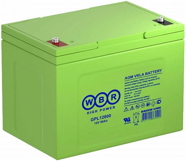 Аккумулятор WBR GPL12800 WBR