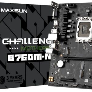 Материнская плата MAXSUN MS-Challenger B760M D5 WIFI, LGA1700, Intel B760, mATX