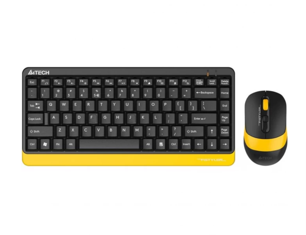 Клавиатура и мышь wireless A4Tech FG1110 BUMBLEBEE