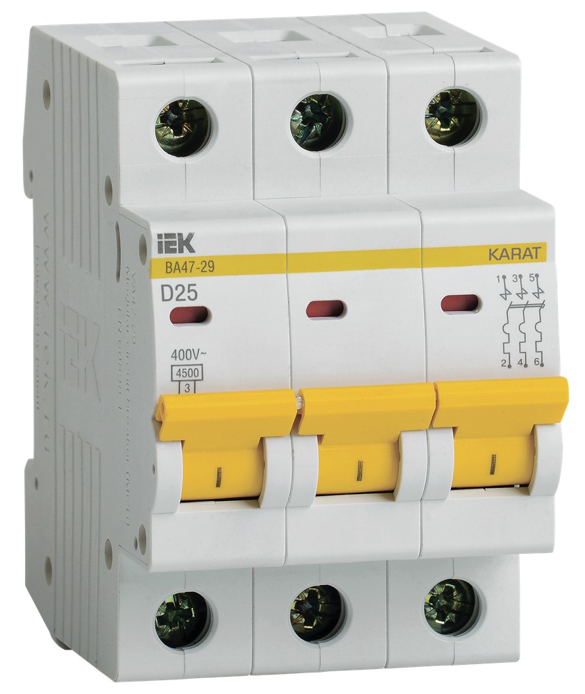 Автоматический выключатель IEK MVA20-3-025-D