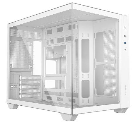 Корпус mATX ID-Cooling VIEW 500 WH