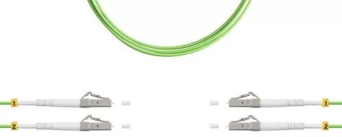 Кабель патч-корд волоконно-оптический Vimcom DPC-MM50(OM5)-LSZH-3.0-LC-LC-30