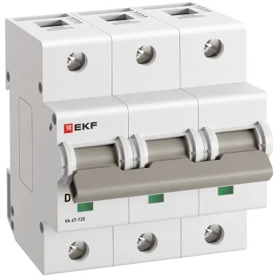 Автоматический выключатель EKF mcb47125-3-125D