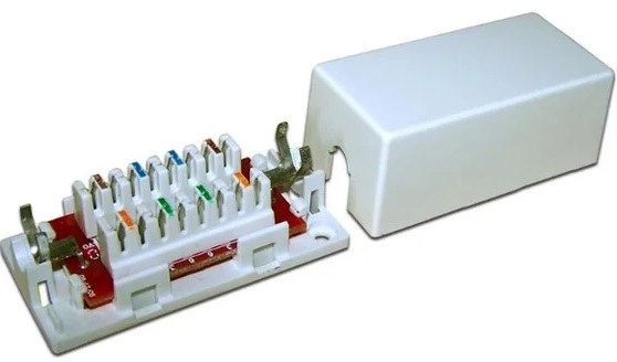 Адаптер проходной Lanmaster LAN-CNB-UTP6A