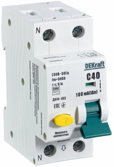 Автомат дифференциальный DEKraft 16234DEK