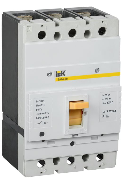Автоматический выключатель в литом корпусе IEK SVT50-3-0400-35