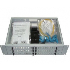 Кросс оптический стоечный TopLAN КРС-Top-2U-96LC/U-OS2-GY