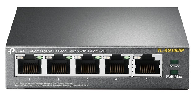 Коммутатор PoE TP-LINK TL-SG1005P