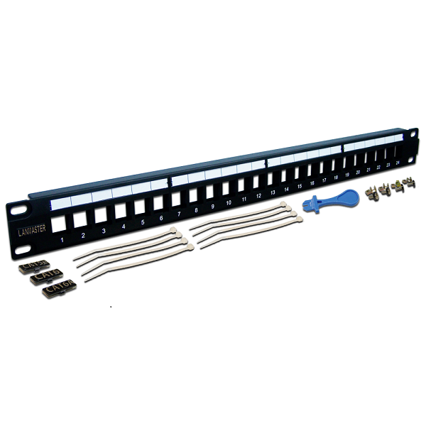 Патч-панель Lanmaster LAN-PPC24OK-UTP