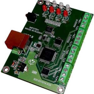 Преобразователь интерфейсов Инфотех AVT-USB/4RS422
