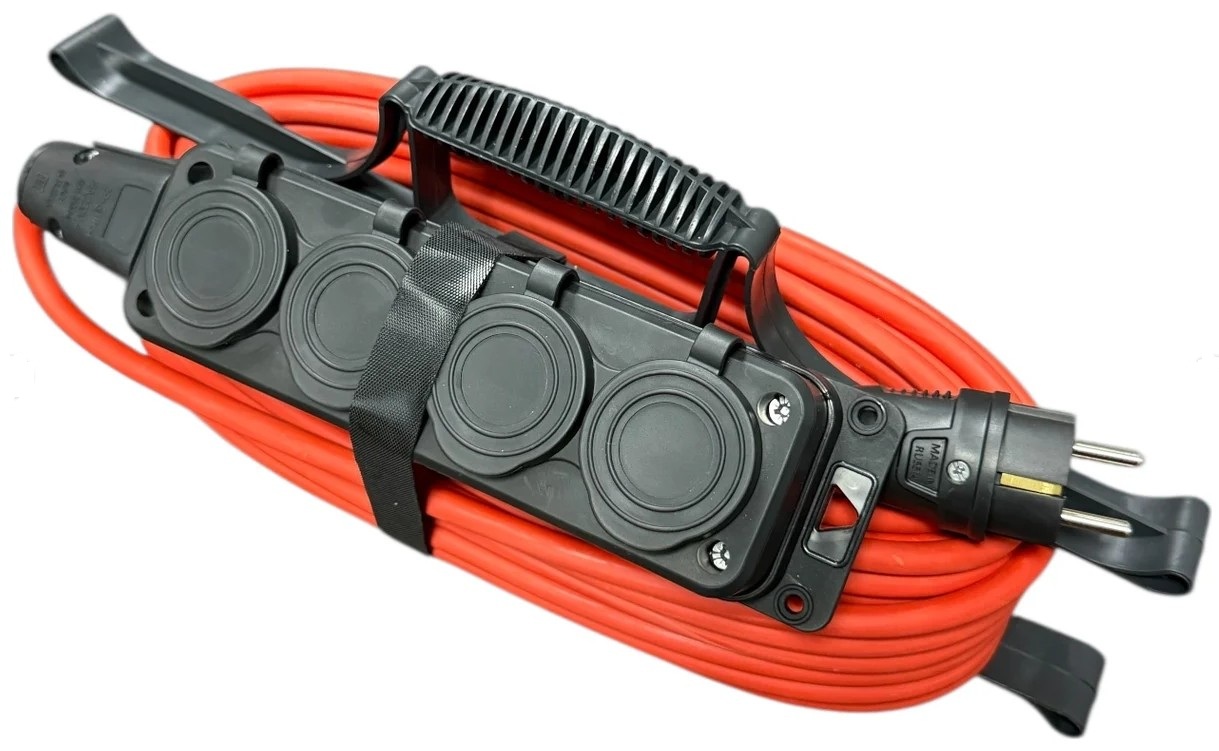 Удлинитель силовой iTOK i-CONNECT-COLOR-SUR-KG-325-4-54-10-BLACK-OR
