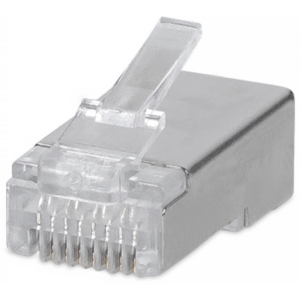 Коннектор RJ-45 Cabeus 8P8C-SH-C6-TWP, 1 шт.