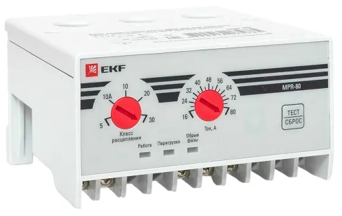 Реле защиты двигателя EKF mpr-80