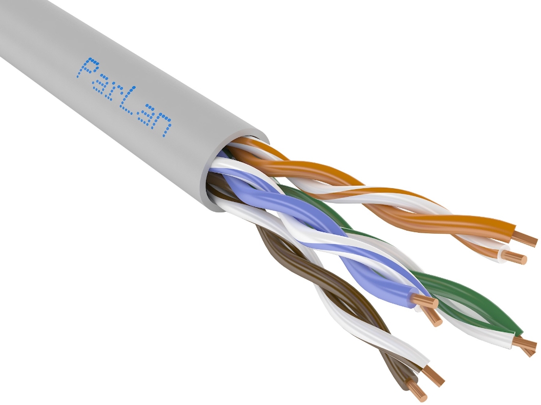 Кабель Паритет U/UTP Cat5e PVCLS нг(А)-FRLS 4х2х0,52