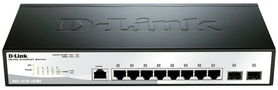 Коммутатор управляемый D-link DGS-1210-10X/ME/C1A