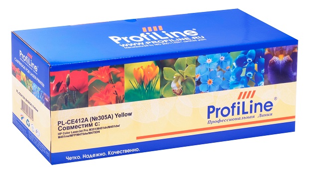 Тонер-картридж ProfiLine PL-CE412A Желтый