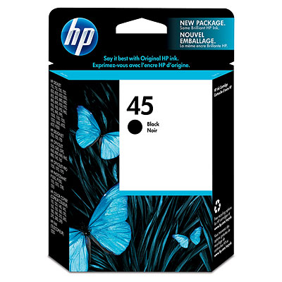 Тонер-картридж HP 45 Черный