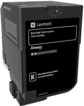Тонер-картридж Lexmark 74C5HKE Черный