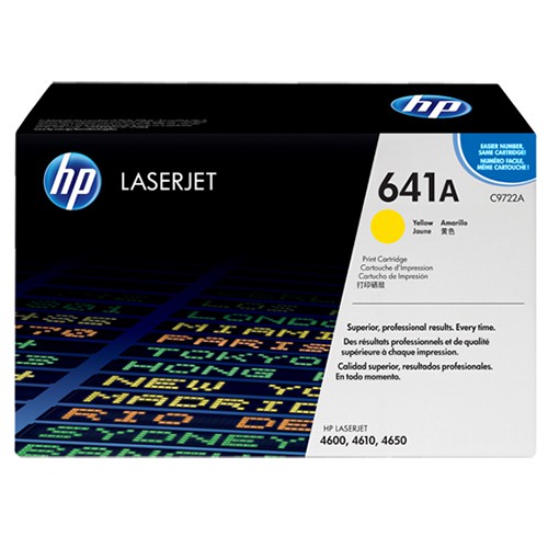 Тонер-картридж HP 641A Желтый