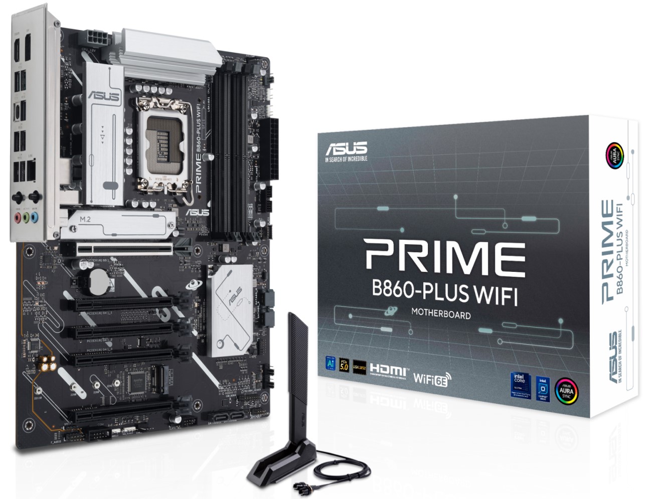 Материнская плата ASUS PRIME B860-PLUS WIFI, LGA1851, Intel B860, ATX