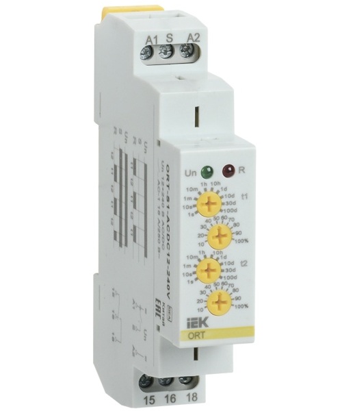 Реле циклическое IEK ORT-S1-ACDC12-240V
