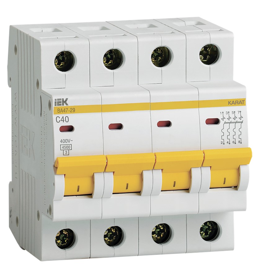 Автоматический выключатель IEK MVA20-4-040-C
