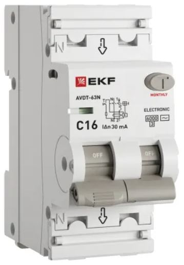 Автомат дифференциальный EKF D63N26E16C30