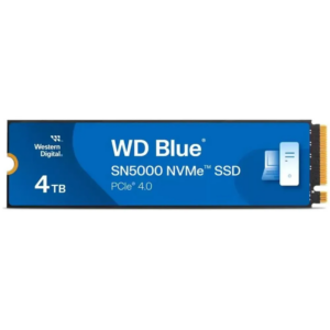 SSD накопитель 4000 ГБ Western Digital Blue SN5000, PCIe 4.0 x4, [WDS400T4B0E]