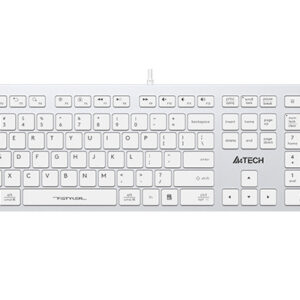 Ножничная клавиатура A4Tech Fstyler FX50, USB, Белый [FX50 WHITE]